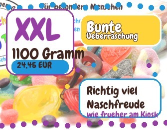 Gemischte Überraschungstüte XXL 1100g