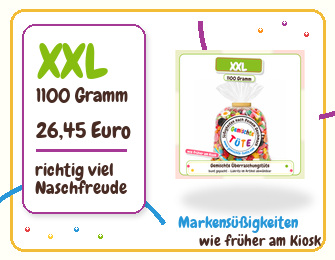 Gemischte Überraschungstüte XXL 1100g