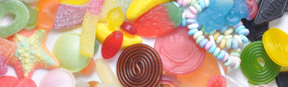Fruchtgummi und Gummibärchen bunt selber mischen